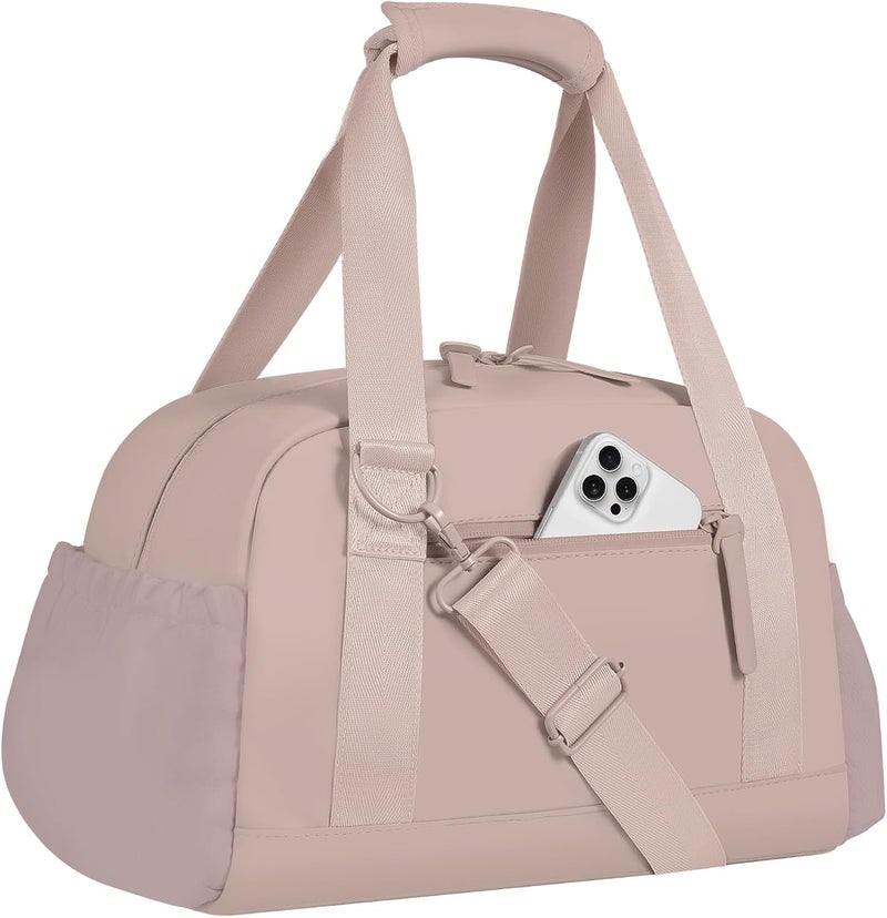 cysiyu Mini Gym Bag for Women Girls Small Gym Tote Bag with Wet Compartment Waterproof Travel Duffle Bag Cute Workout Sport Bag - Image 1